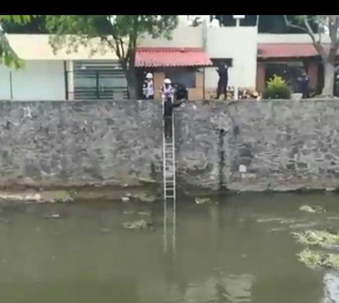 Cae hombre al Río Zahuapan en la ciudad de Tlaxcala